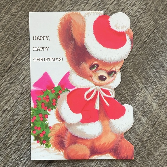 🎄•| vintage Christmas cards + box - Picture 9 of 12